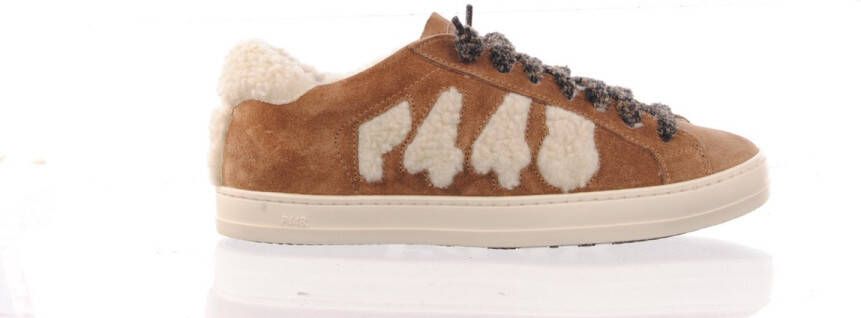 P448 John Wmn Lage sneakers Dames Bruin - Foto 2