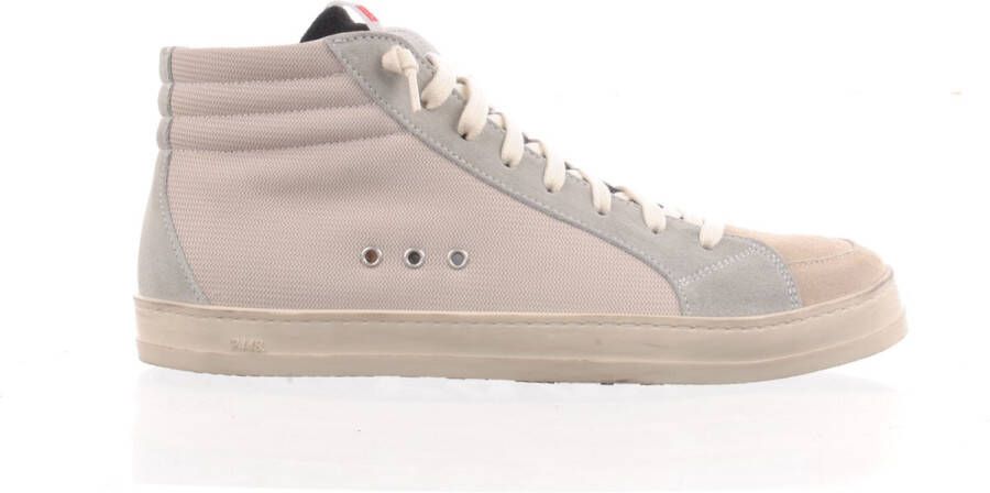 P448 heren sneaker hoog taupe