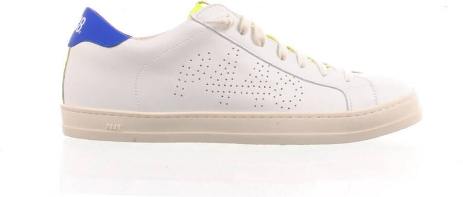 P448 Witte John Flight Sneakers White Heren - Foto 1