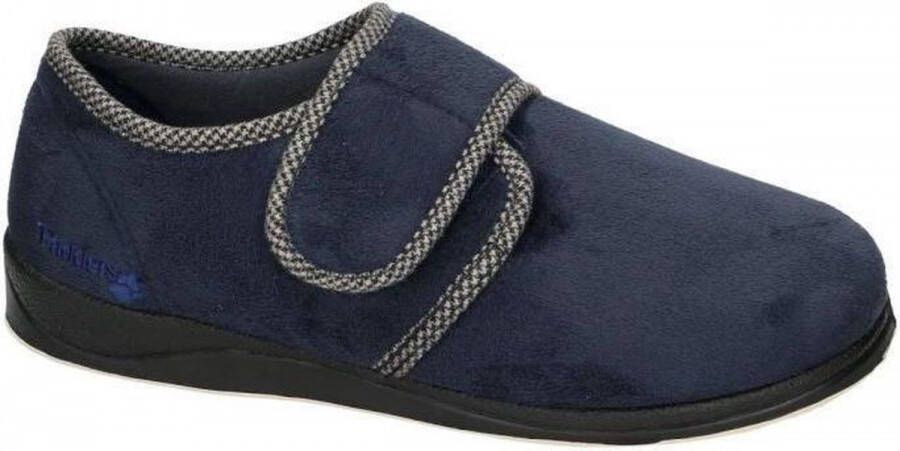 Padders Heren blauw donker pantoffels & slippers