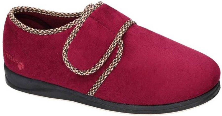 Padders -Heren bordeaux pantoffels & slippers