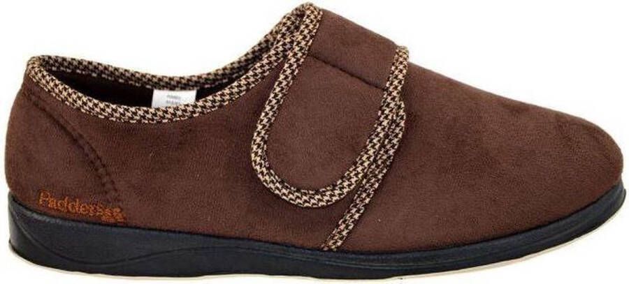 Padders -Heren bruin pantoffels & slippers