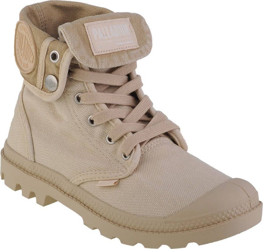 Palladium Womens Pampa Hi Veterboots Laarzen Met Veters Dames Beige