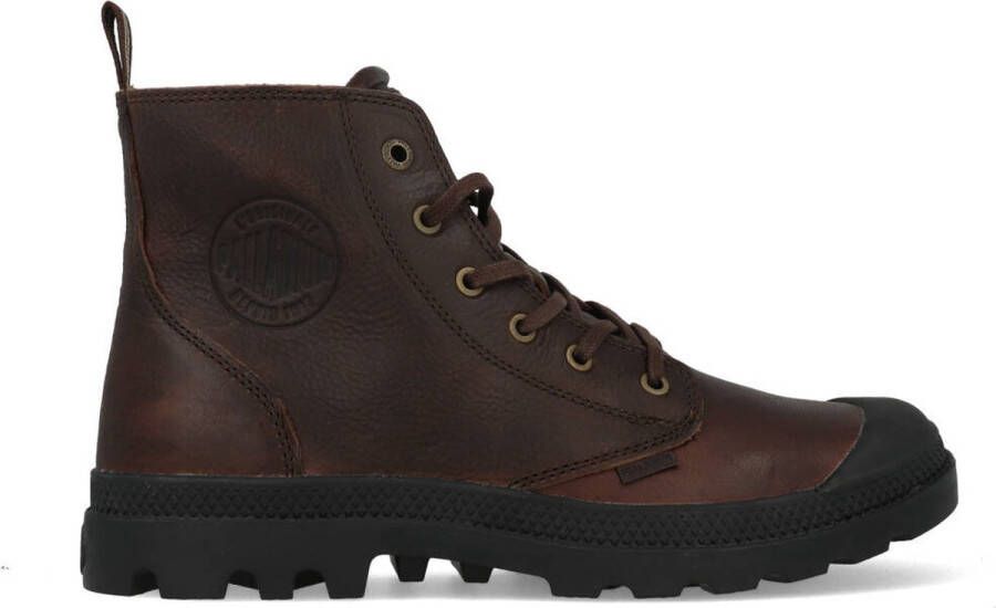 Palladium PAMPA ZIP LTH ESS VeterlaarzenHoge sneakers s veterschoenenHalf-hoge schoenen Bruin