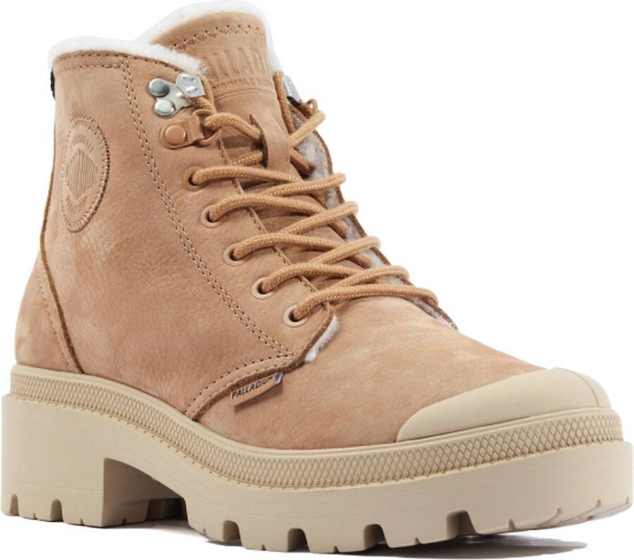 Palladium Dames Pallabase NBK Zip WL Ochre Tan