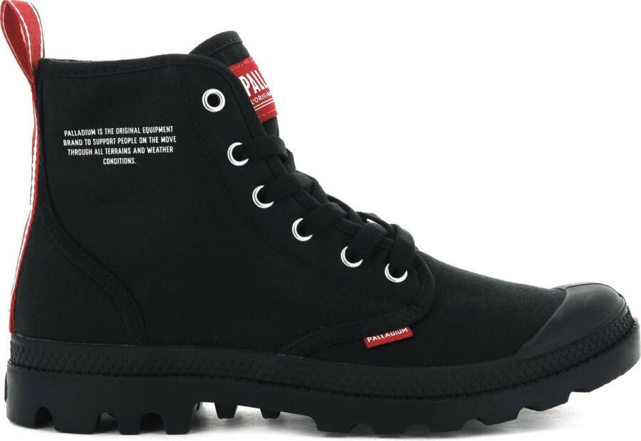 Palladium Unisex Pampa Hi Dare Laarzen Enkellaarsjes 76258 Zwart