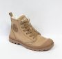 Palladium PAMPA HI ZIP WL Volwassenen VeterlaarzenHoge sneakersDames veterschoenenHalf-hoge schoenen Taupe - Thumbnail 1