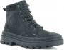 Palladium PALLATROOPER HKR Volwassenen VeterlaarzenHoge sneakersDames veterschoenenHalf-hoge schoenen Zwart - Thumbnail 1