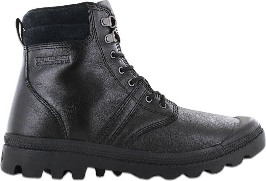 Palladium PallaBrousse SC Sportcuff WP+ Heren Laarzen Schoenen Boots Leer Zwart 08841-008-M