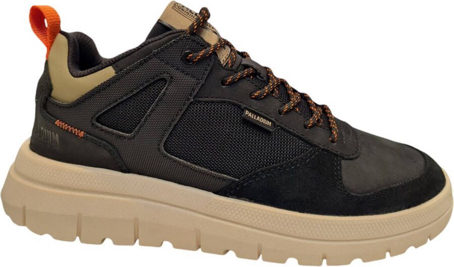 Palladium Pallaflex LO Mix Black Heren Sneakers Zwart