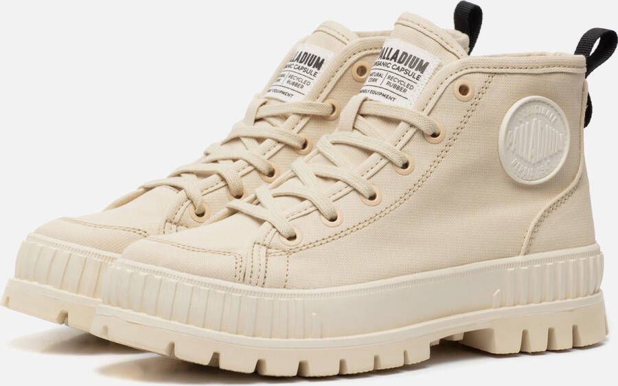 Palladium Pallashock Sneakers beige Canvas Dames