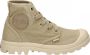 Palladium Womens Pampa Hi Veterboots Laarzen Met Veters Dames Beige - Thumbnail 2