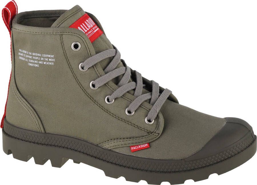 Palladium Pampa Hi Dare 76258-325-M Unisex Groen Sneakers