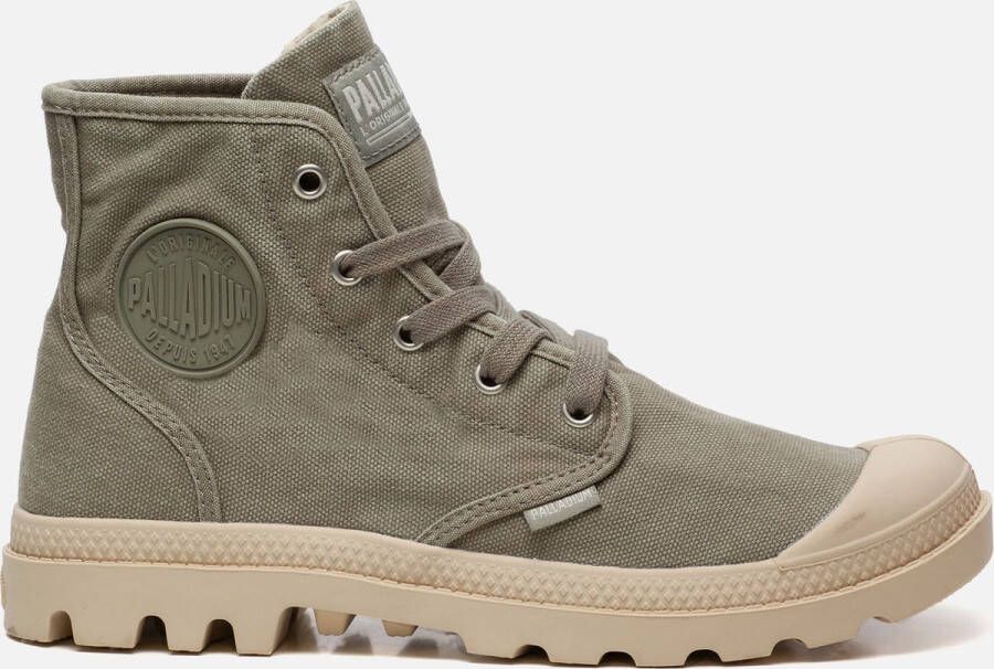 Palladium US Pampa Hi Boots enkellaarzen voor dames 92352 groen