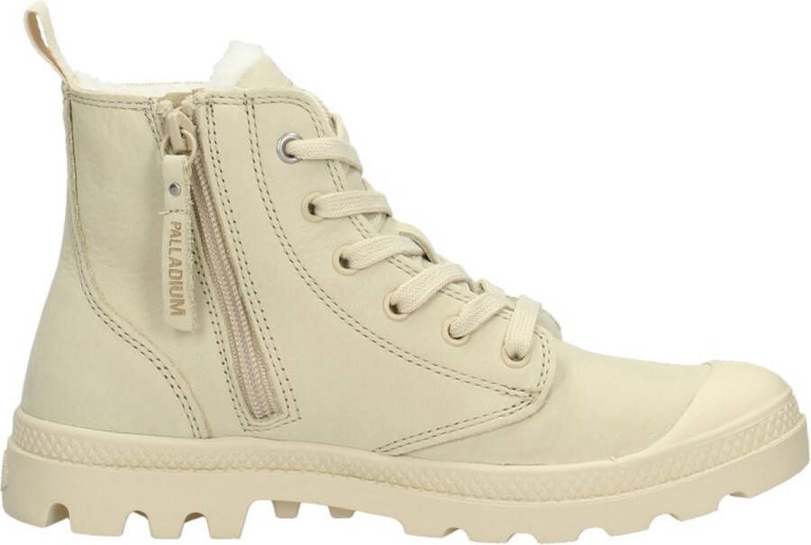 Palladium Pampa Hi Zip WL Veterboot Dames Beige