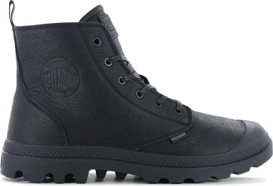 Palladium Pampa Hi Zip Leather ESS Heren Laarzen Boots Leer Zwart 76888-008-M