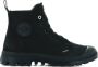 Palladium Pampa Hi Zip WL 05982-010-M Mannen Zwart Sneakers - Thumbnail 1