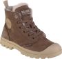 Palladium Pampa Hi Zip WL 95982-212-M Vrouwen Bruin Sneakers - Thumbnail 1