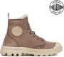 Palladium Pampa Hi Zip WL 95982-212-M Vrouwen Bruin Sneakers - Thumbnail 2