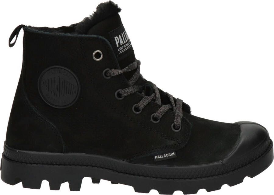 Palladium PAMPA HIGH ZIP WL Volwassenen VeterlaarzenHalf hoge schoenen Kleur Zwart