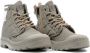 Palladium Pampa Re-Quilted Unisex Laarzen Enkellaars Vegan 74386 Olijf - Thumbnail 1