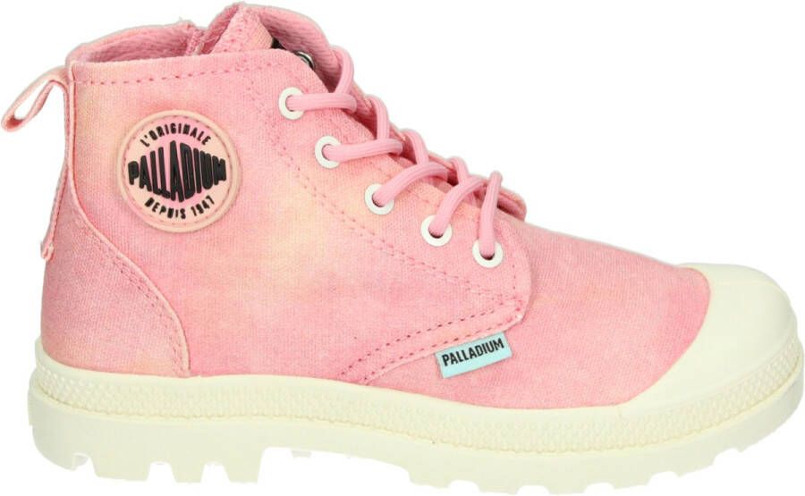 Palladium PAMPA SUNSET Kinderen Half-hoog Roze - Foto 5