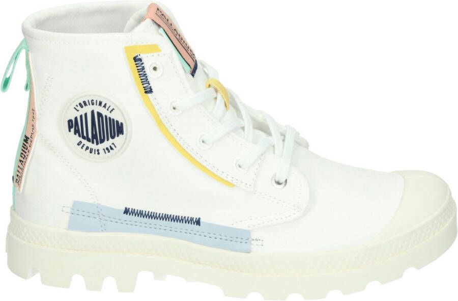 Palladium Pampa Underlayer Star White Wandelschoenen Dames