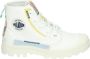 Palladium PAMPA UNDERLAYER Volwassenen Half-hoge schoenen Wit beige - Thumbnail 2