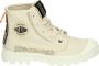 Palladium PAMPA UNDERLAYER Volwassenen Half-hoge schoenen Wit beige - Thumbnail 2