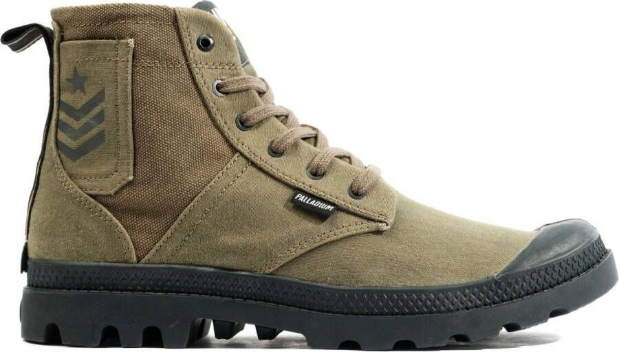 Palladium Pampa Hi Army 78583-309-M Unisex Groen Sneakers