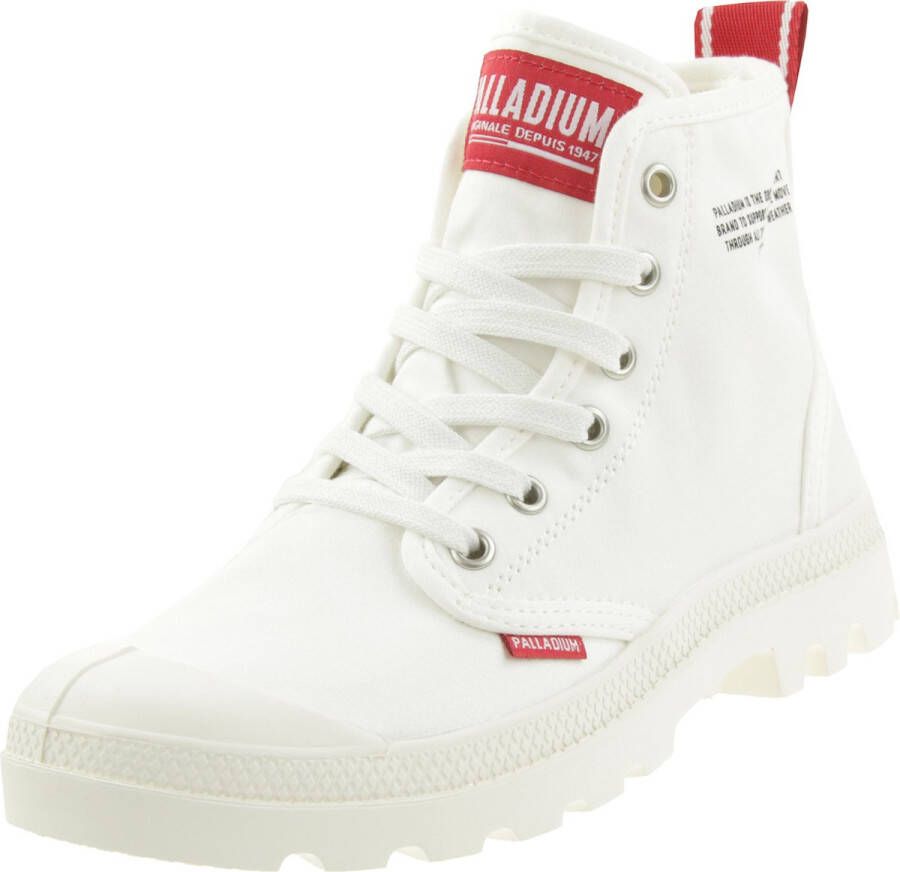 Palladium Unisex Pampa Hi Dare Boots enkellaarzen 76258 wit