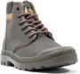 Palladium Unisex Pampa Hi Gecoate Laarzen Enkellaars Gevoerd 74375 bruin - Thumbnail 1