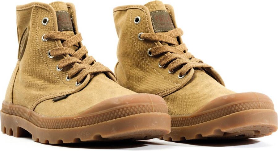 Palladium US Pampa Hi H Boots-enkellaarzen voor heren 02352 olijfbruin