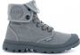 Palladium Womens Baggy Sneaker 92353 Titanium - Thumbnail 4