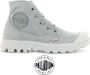 Palladium Womens Pampa Hi Canvas 92352 071 Gray Flannel - Thumbnail 1