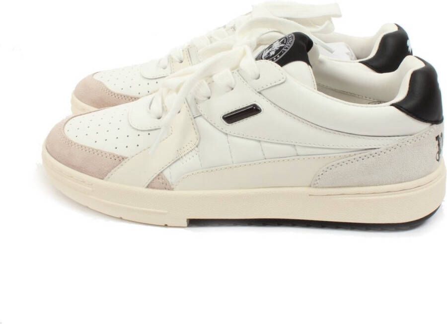 Palm Angels Zwarte Sneakers Regular Fit Geschikt voor Alle Temperaturen 100% Leer Black Dames