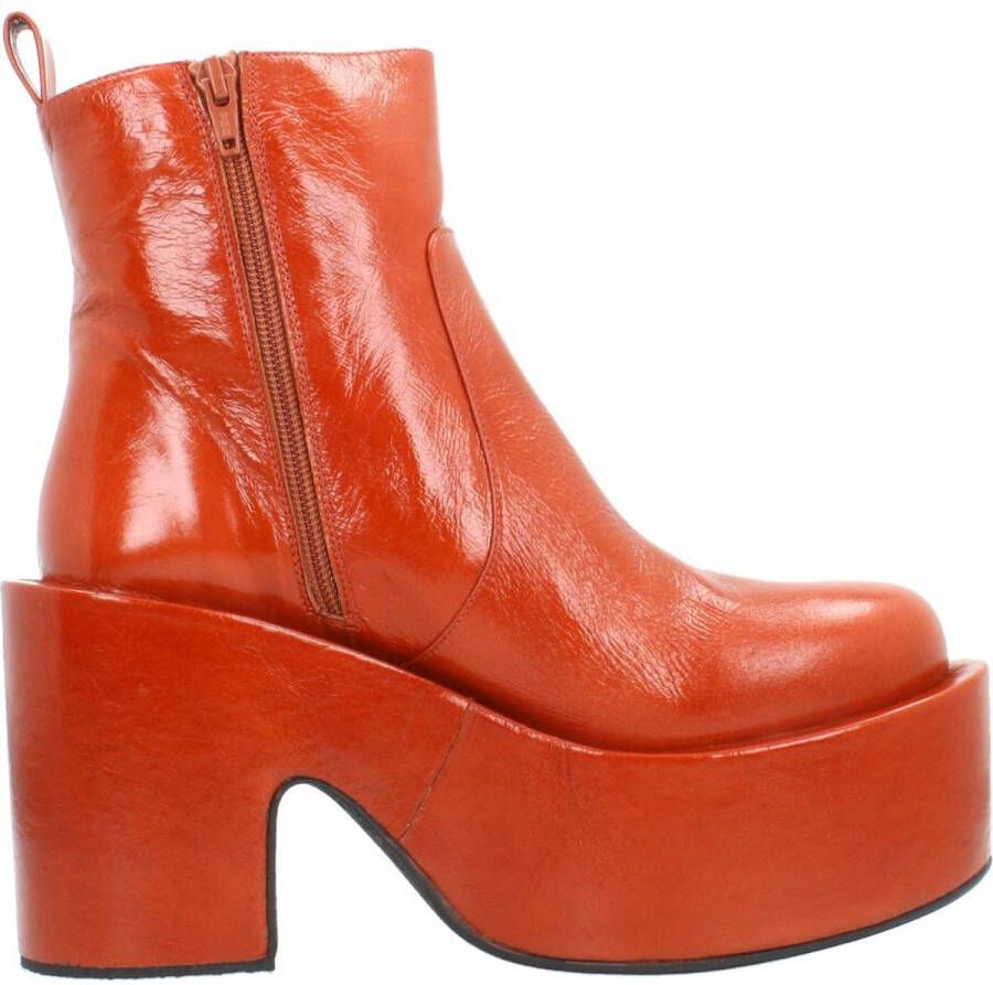 Paloma Barceló Heeled Boots Orange Dames