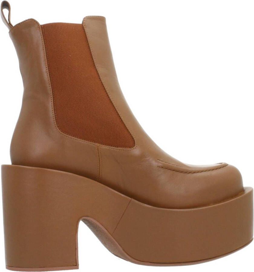 Paloma Barceló Heeled Boots Brown Dames