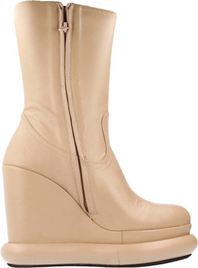 Paloma Barceló Heeled Boots Beige Dames