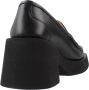 Paloma Barceló Leren Mocassin Loafers Black Dames - Thumbnail 1