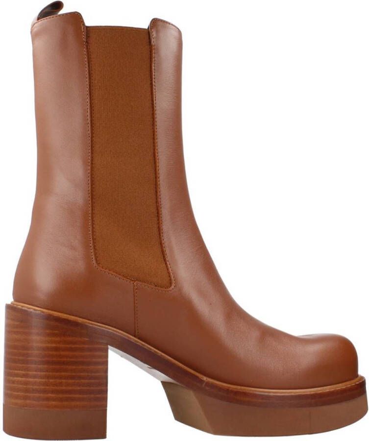 Paloma Barceló Heeled Boots Brown Dames