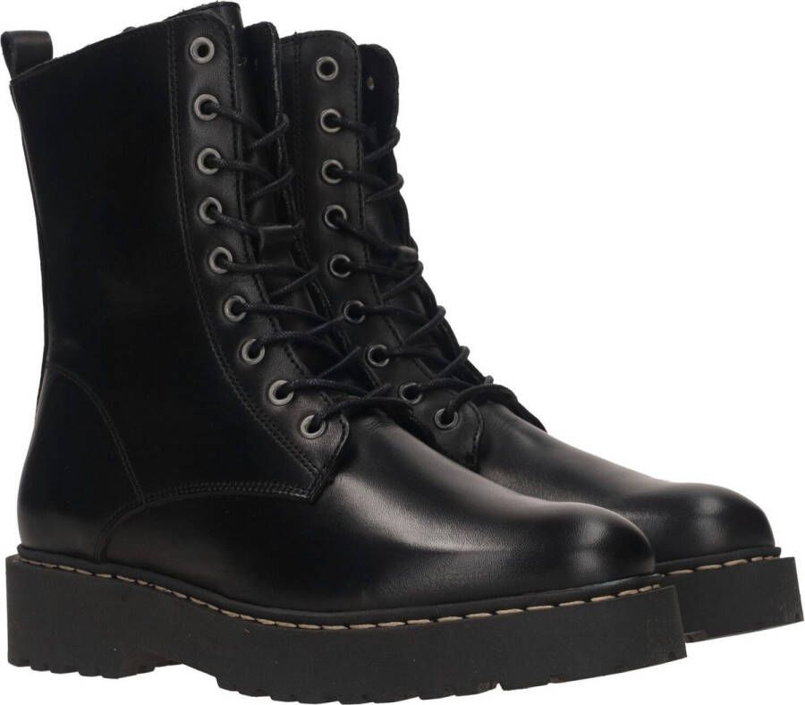 Palpa Riviera Veterboot Vrouwen Zwart