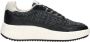 Palpa Zwarte Textiel Platform Sneaker Black Dames - Thumbnail 1