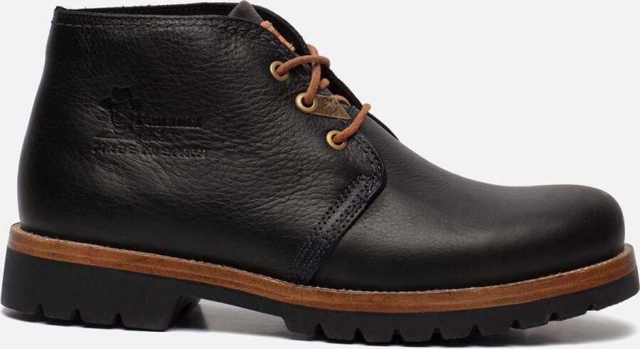 Panama Jack Bota Panama C58 veterboots zwart Leer Heren Schoenen