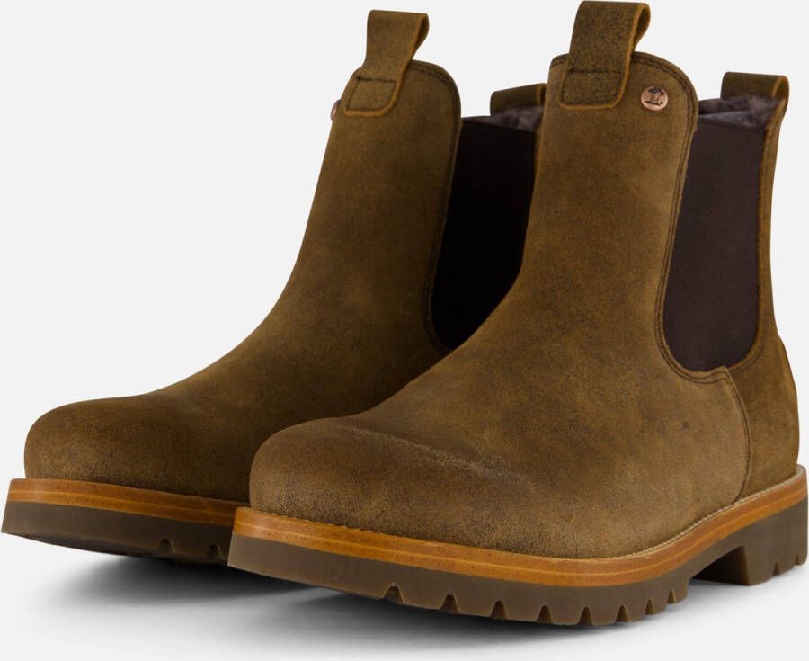 Panama Jack Burton Igloo Chelsea boots bruin