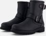 Panama Jack Winterlaarzen ankle boot warm lining with logo embossing on the heel - Thumbnail 2