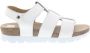 Panama Jack Stijlvolle platte sandalen voor vrouwen White Dames - Thumbnail 1