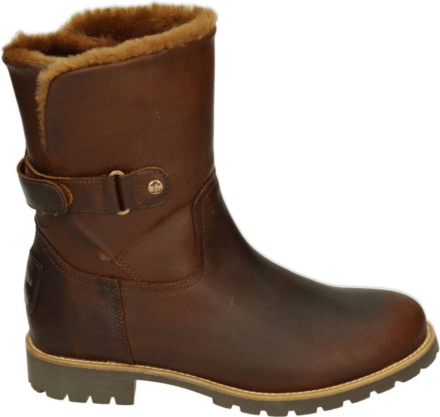 Panama Jack FELIA IGLOO TRAV B14 Gevoerde laarzenSnowbootsDames laarzen Cognac