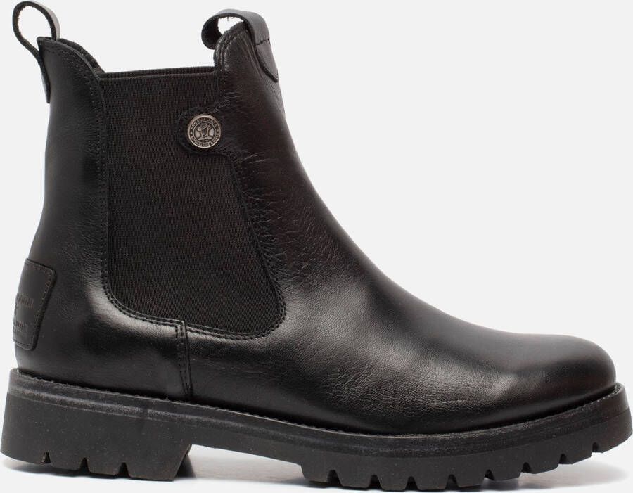 Panama Jack Francesca B1 Chelsea boots zwart Leer Dames