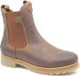 Panama Jack FRANCESCA IGLOO B5 Bruine stoere Chelsea boot met lamswol - Thumbnail 10